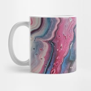 Abstract Fluid Illustration with dynamics delusions Mug